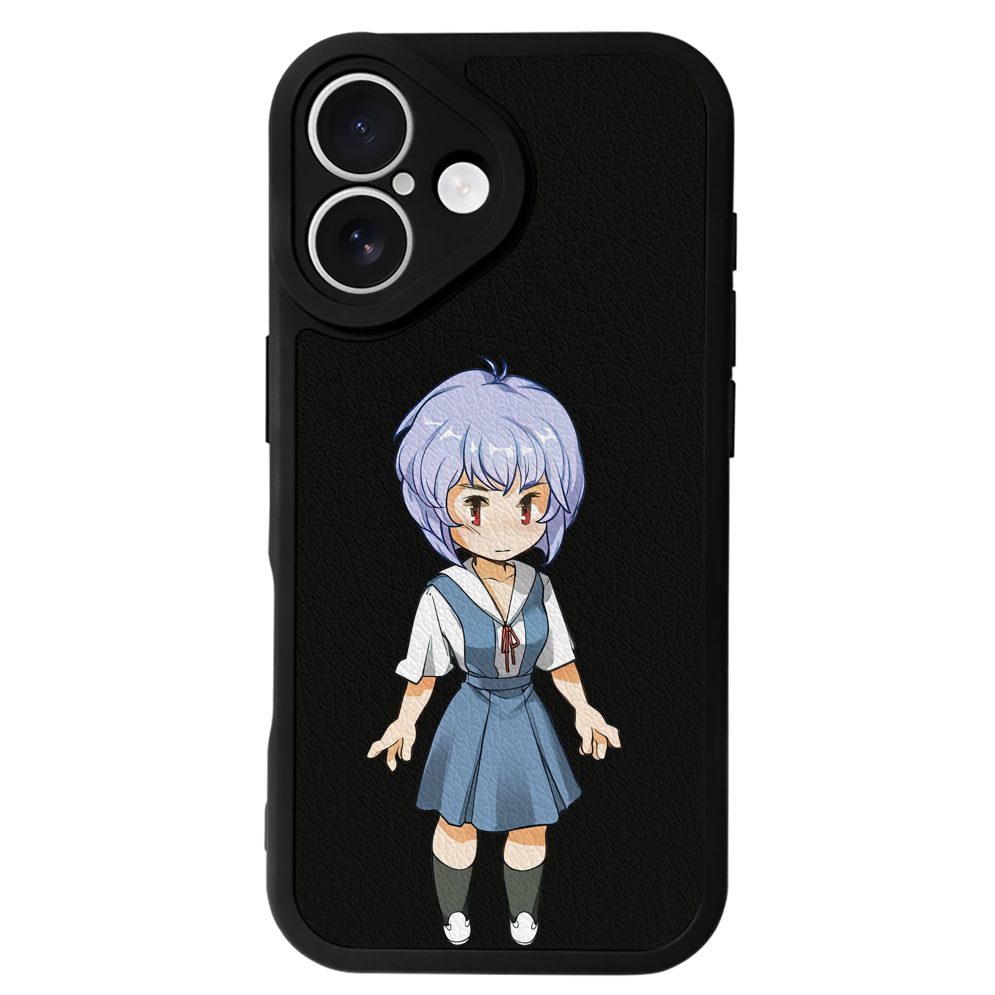 （画像用） EVA 新世紀エヴァンゲリオン 【iPhone 16シリーズ対応】シリコンスマホケース（レザー調） 材質：シリコン